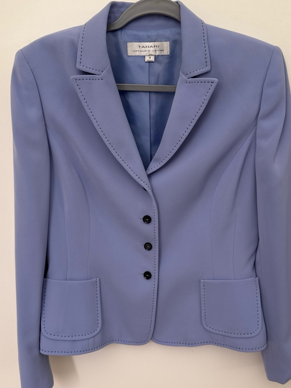 Tahari periwinkle Women's Tailored Blazer